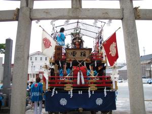 江差姥神大神宮渡御祭。