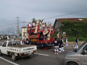 江差姥神大神宮渡御祭。