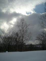 冬のニセコにて