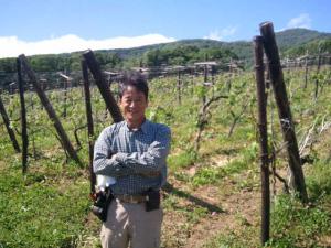 らんこし町の松原農場(ワイナリー) 訪問