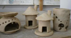 陶芸。アロマポット。 アロマポット