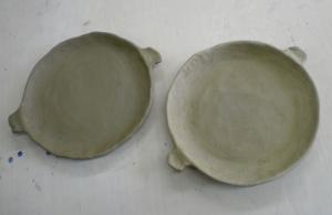 陶芸。陶板。 陶板