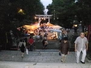 Approach to the shrine