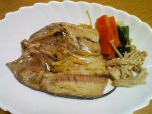 小樽で釣ったホッケの煮付け 小樽で釣ったホッケの煮付け