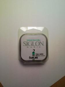 道糸は2号 道糸は2号