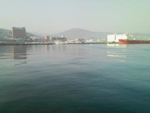 天気も海も穏やか