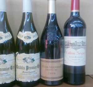 高級ワインも入荷してきてますよ!