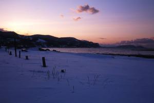 北の春の夕暮れ | Copyright (C) 2008 Kazuo Yamamoto.