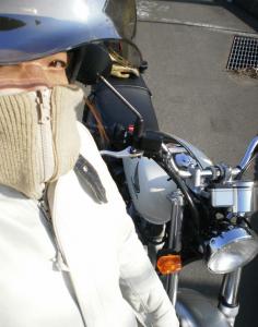 バイクと一緒☆