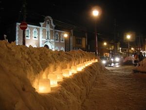 Snow Gleaming 9th OTARU: Sakaimachi-dori Street