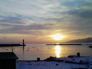 New year's first sunrise