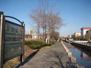 山口運河札幌方向|Copyright (C) Kazuo Yamamoto