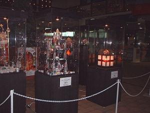 Glass Christmas ornaments