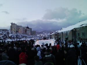 雪明かりオープニング