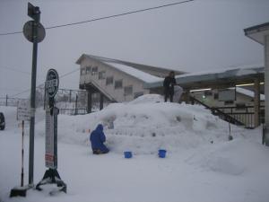 『雪あかりの路』銭函会場 『雪あかりの路』銭函会場