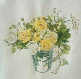 花瓶の輪郭が見えてきました