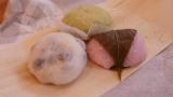 Sakura-mochi, Uguisu-mochi & Mame Daifuku