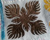 ココナツリーフのキルティング