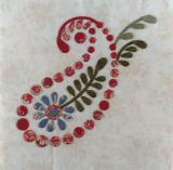 フラワーペイズリー